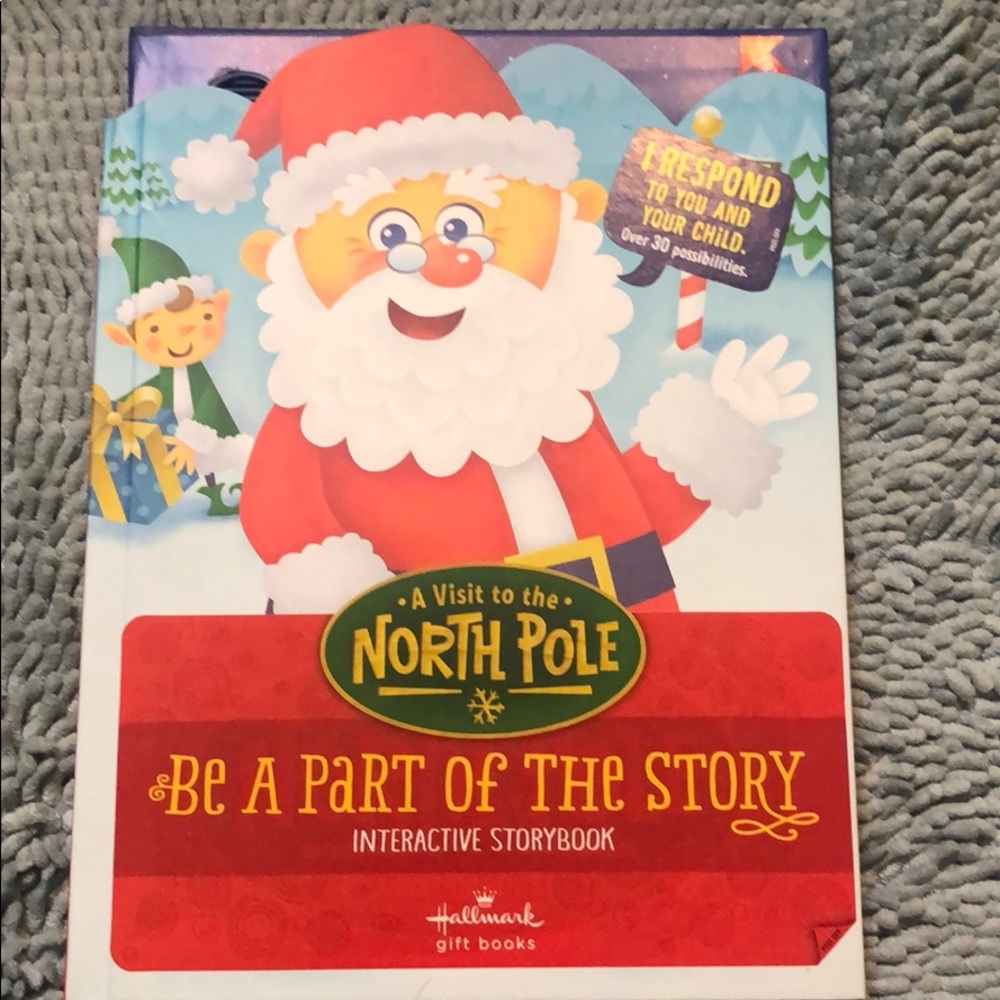 A visit to the north pole interactive story book